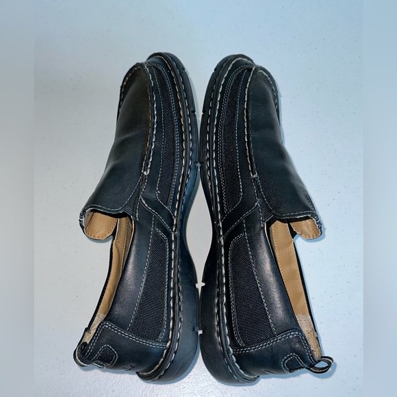 Clarks mens Lambeth Loafer, Black Leather, Size 9.5M - Picture 3 of 11